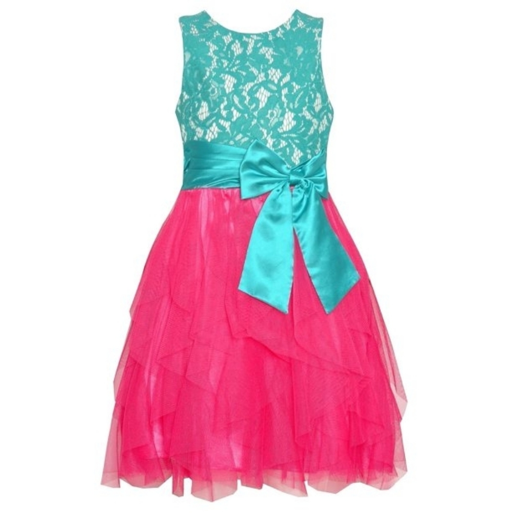 Tween diva Lace dress girl size 16.